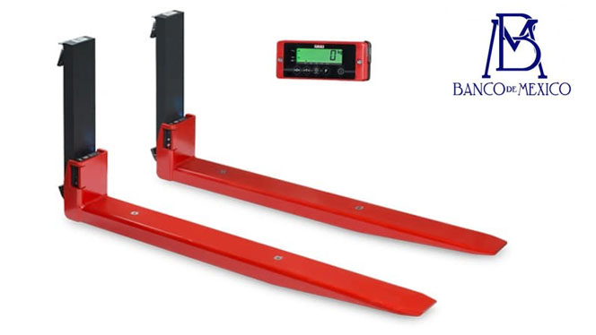 15 HORQUILLAS CON BASCULA iFORKS DE RAVAS EN EL BANCO DE MÉXICO